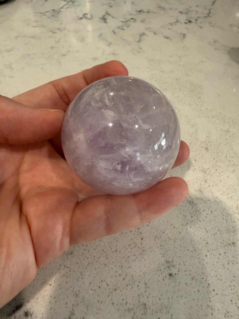 Amethyst Sphere - Picture 4 of 4